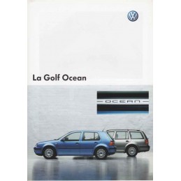 Catalogue / Leaflet VW Golf...