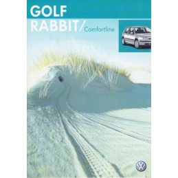 Catalogue / Sheet VW Golf /...