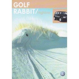 Catalogue / Sheet VW Golf /...