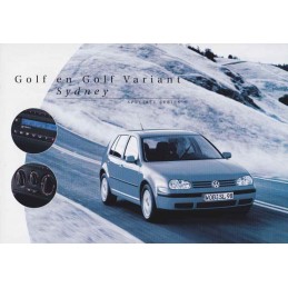 Catalogue / Sheet VW Golf /...