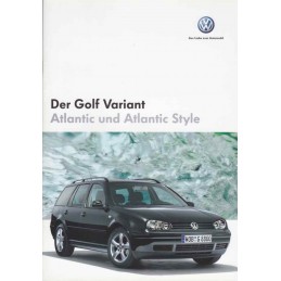 Catalogue / Brochure VW...