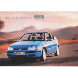 Catalogue / Sheet VW Golf...