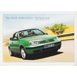 Catalogue / Sheet VW Golf...