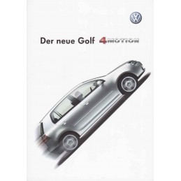 Catalogue / Leaflet VW Golf...