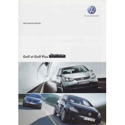 Catalogue / Leaflet VW Golf...