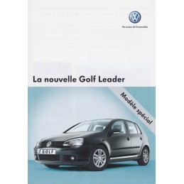Catalogue / Leaflet VW Golf...