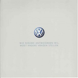 Catalogue / Brochure VW...