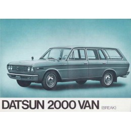 Catalogue / Sheet DATSUN...