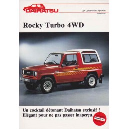 Catalogue / Sheet DAIHATSU...