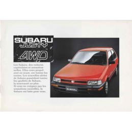 Catalogue / Brochure SUBARU...