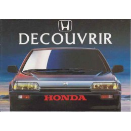 Catalogue / Brochure HONDA...
