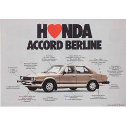 Catalogue / Sheet HONDA...