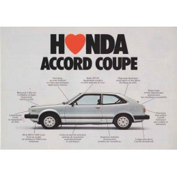 Catalogue / Sheet HONDA...