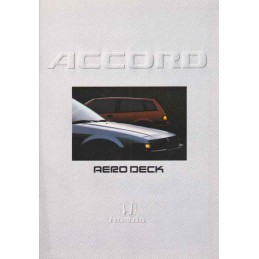 Catalogue / Brochure HONDA...