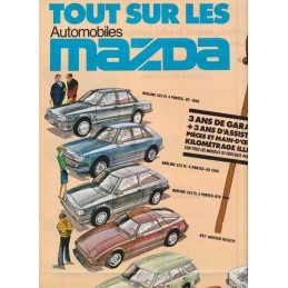 Catalogue / Leaflet MAZDA...