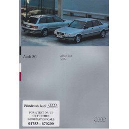 Catalogue / Brochure Audi...