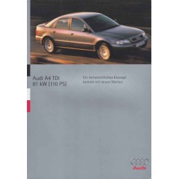 Catalogue / Leaflet Audi A4...