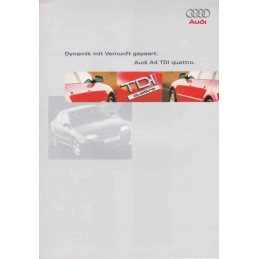 Catalogue / Leaflet Audi A4...