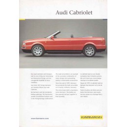 Catalogue / Sheet Audi...