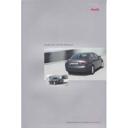 Catalogue / Leaflet Audi A4...
