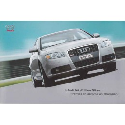 Catalogue / Sheet Audi A4...