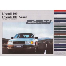 Catalogue / Sheet Audi 100...