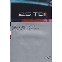 Catalogue / Leaflet Audi A6...