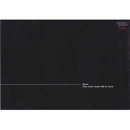 Catalogue / Leaflet Audi A8...