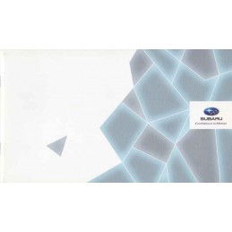 Catalogue / Brochure SUBARU...
