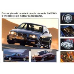 Catalogue / Sheet BMW M3...