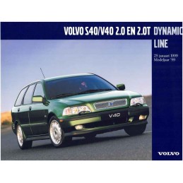 Catalogue / Sheet VOLVO S40...
