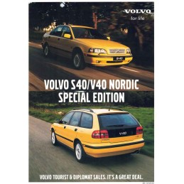 Catalogue / Sheet VOLVO S40...