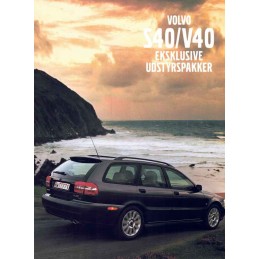 Catalogue / Sheet VOLVO S40...