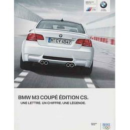 Catalogue / Sheet BMW M3...