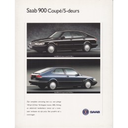 Catalogue / Sheet SAAB 900...