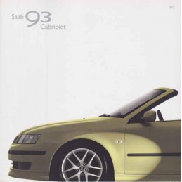 Catalogue / Brochure SAAB...