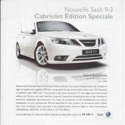 Catalogue / Sheet SAAB 9.3...