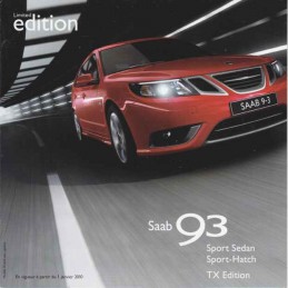 Catalogue / Leaflet SAAB...