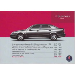 Catalogue / Leaflet SAAB...