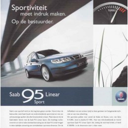 Catalogue / Sheet SAAB 9.5...