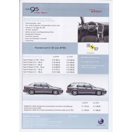 Catalogue / Sheet SAAB 9.5...