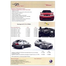 Catalogue / Sheet SAAB 9.5...