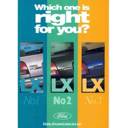 Catalogue / Brochure Ford...