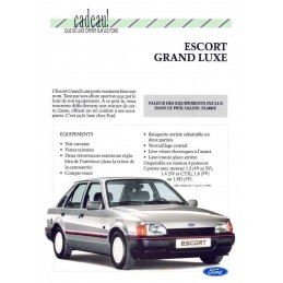 Catalogue / Sheet Ford...