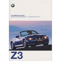 Catalogue / Brochure BMW Z3...