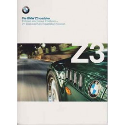 Catalogue / Brochure BMW Z3...