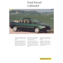 Catalogue / Sheet Ford...