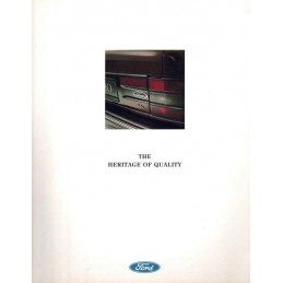 Catalogue / Brochure Ford...