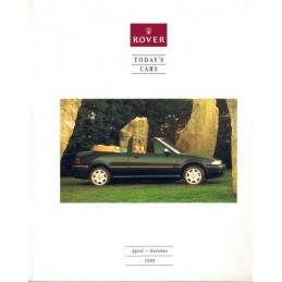 Catalogue / Brochure Rover...