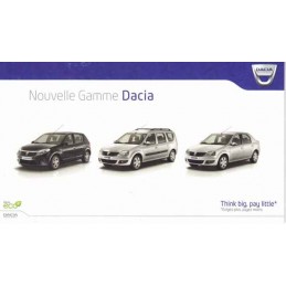 Catalogue / Brochure Dacia...